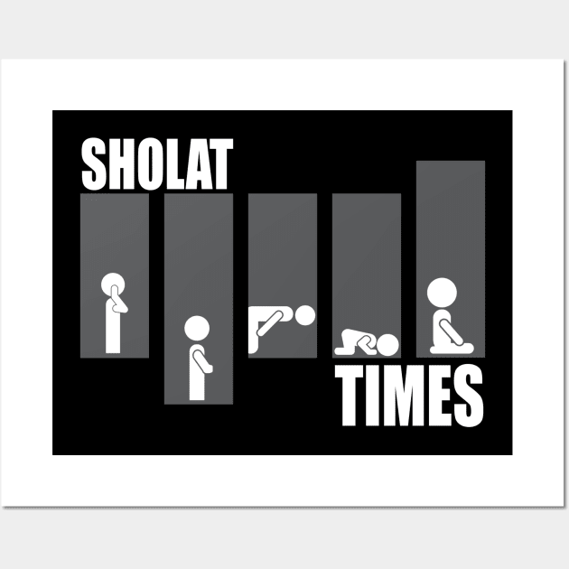 Sholat five times Wall Art by sholat five times